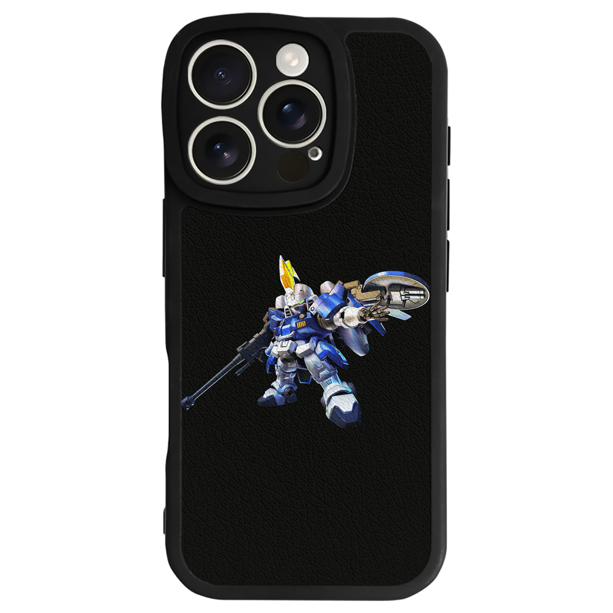 （画像用） 機動戦士ガンダム Mobile Suit Gundam 【iPhone 16シリーズ対応】シリコンスマホケース（レザー調） 材質：シリコン